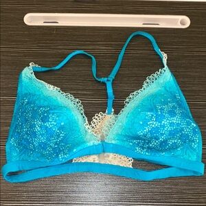 Blue Ombré Lace Bralette